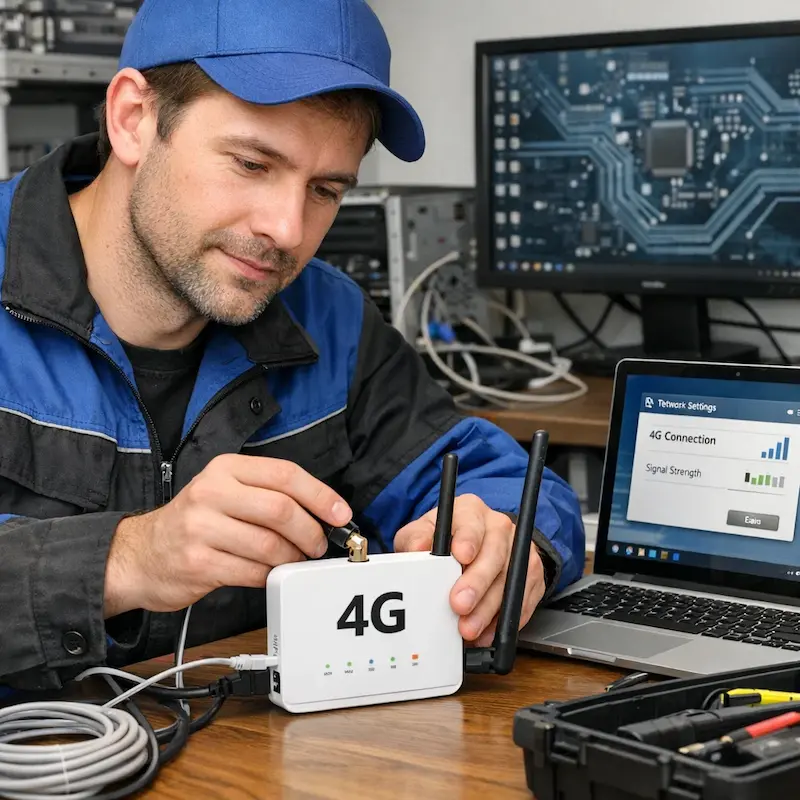 Настройка 4G модема в Можайске