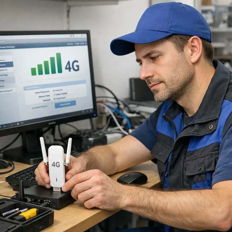 Настройка LTE модема в Можайске