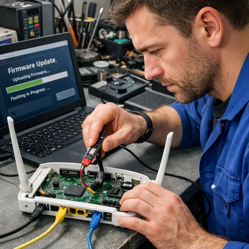 Обновление прошивки роутера в Можайске