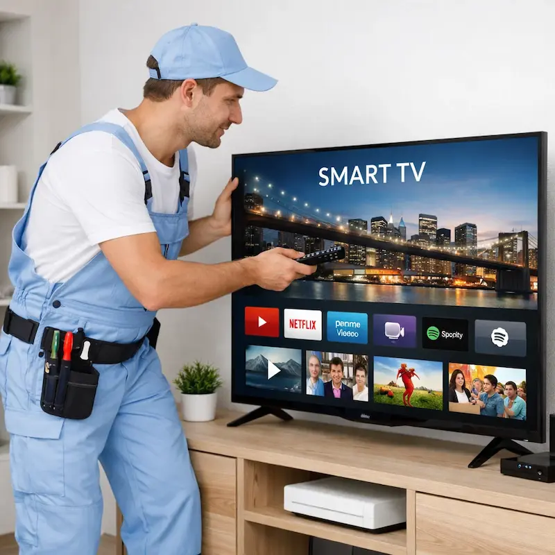 Как вызвать мастера для настройки Smart TV в Можайске