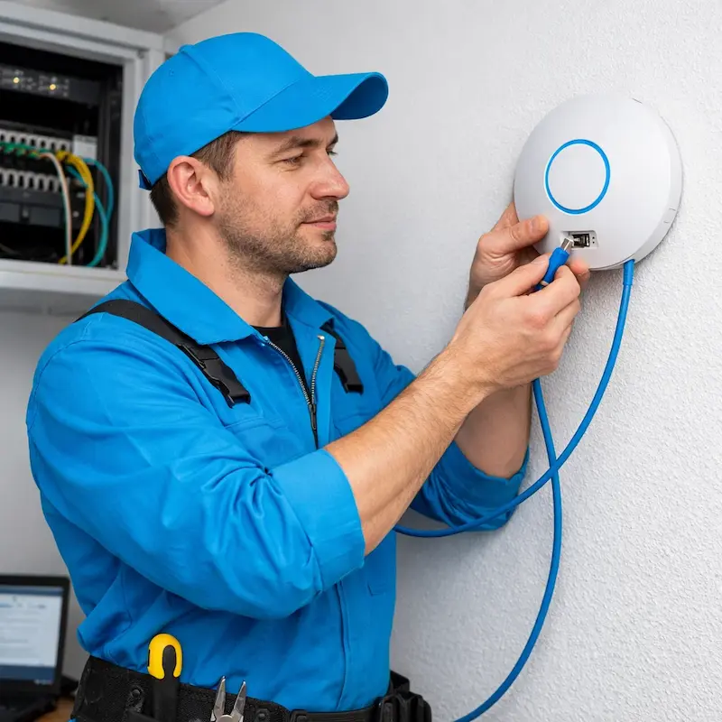 Подключение точки доступа в Можайске