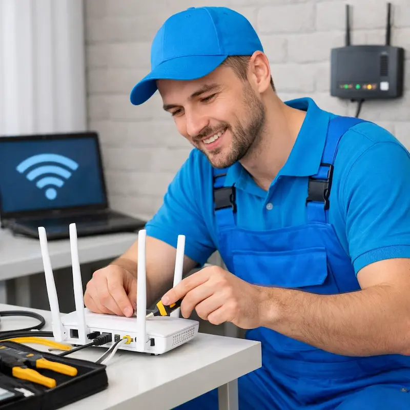 Настройка Wi - Fi в Можайске