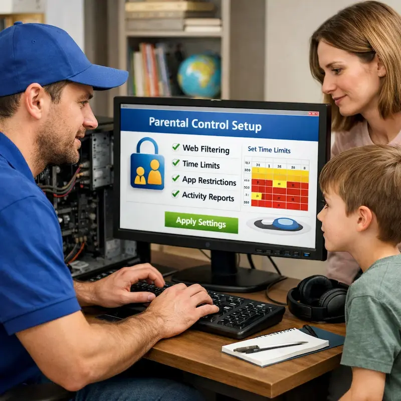 установка родительского контроля в Можайске