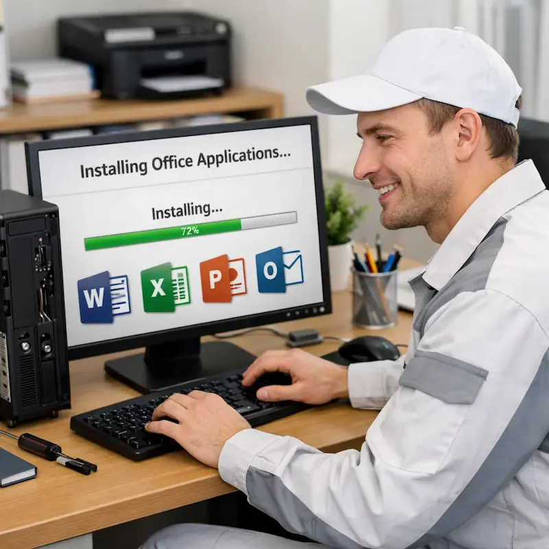 Установка и настройка программ на компьютере в Можайске