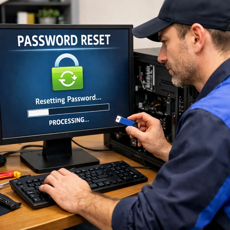 Удаление пароля на компьютере в Можайске