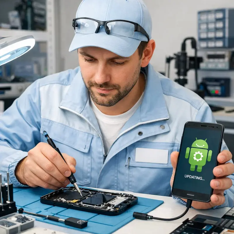 Настройка системы Android в Можайске