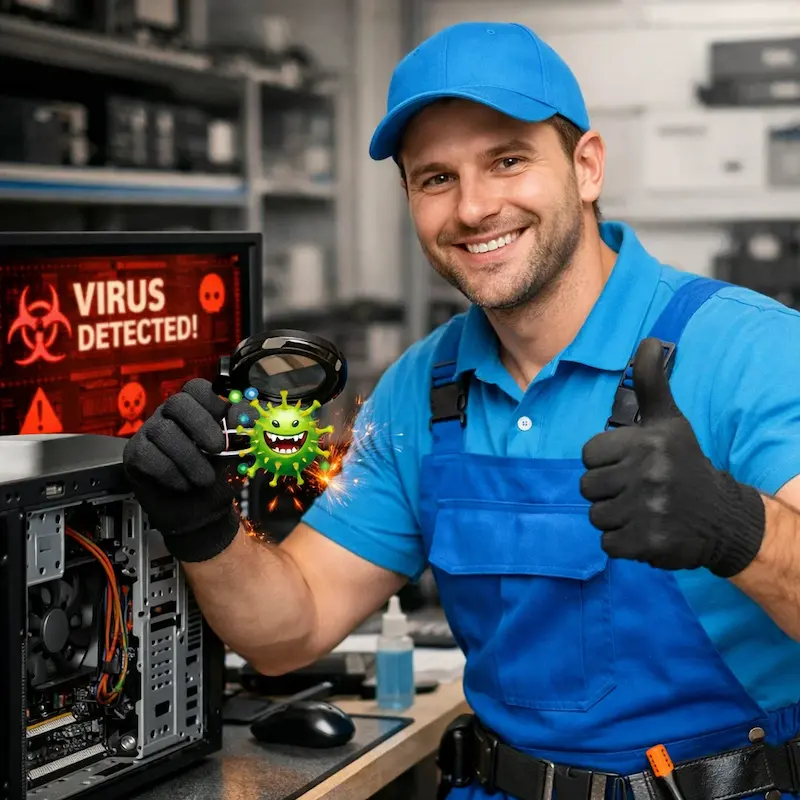 Удаление вирусов с компьютера в Можайске